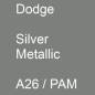 Preview: Dodge, Silver Metallic, A26 / PAM.